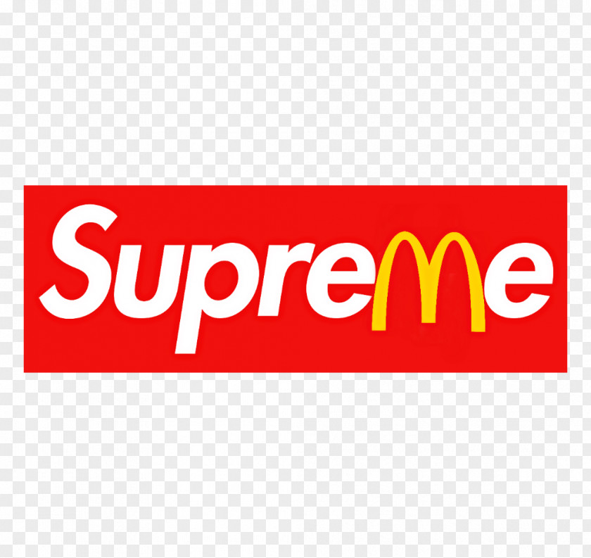 Mcdonalds T-shirt Supreme Logo Hoodie Sticker PNG