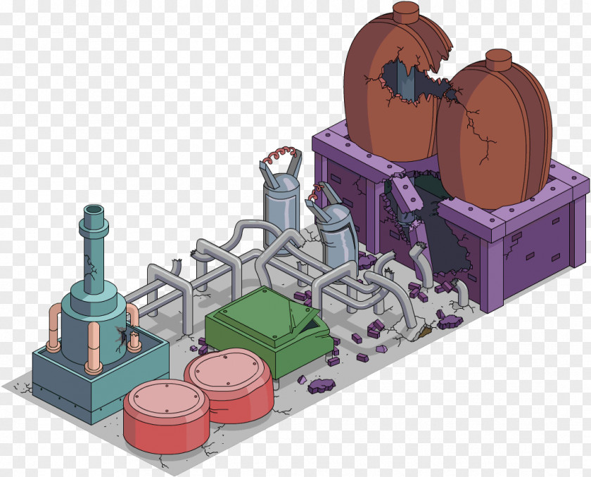 Power Plant 3d The Simpsons: Tapped Out Nuclear Reactor Core PNG