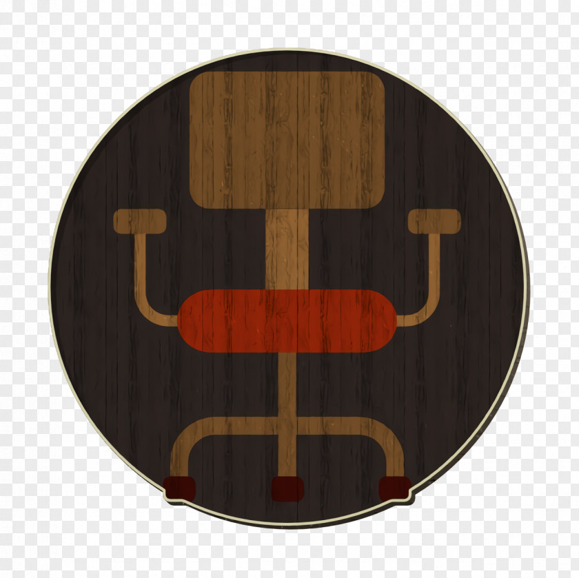 Desk Chair Icon Education PNG