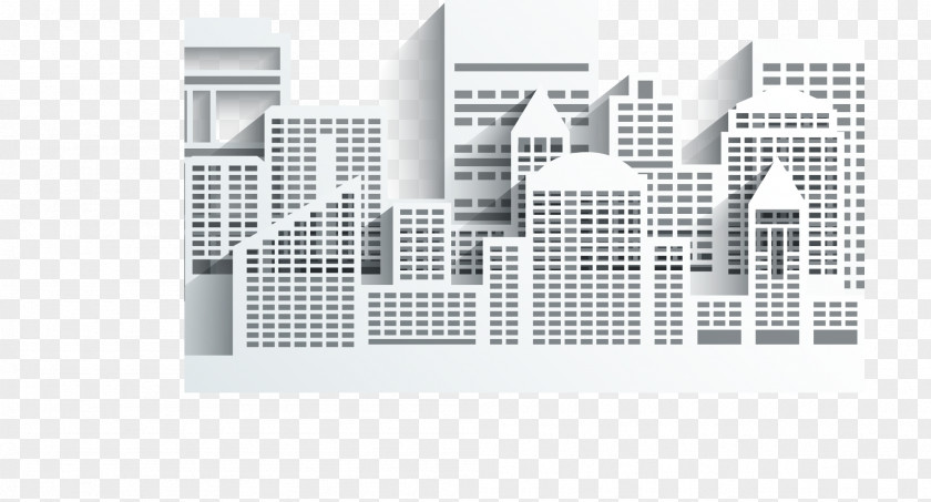 Hand Model City Building Paper Skyscraper Royalty-free PNG