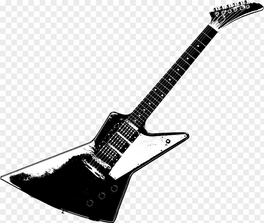 Musical Elements Electric Guitar Instrument PNG