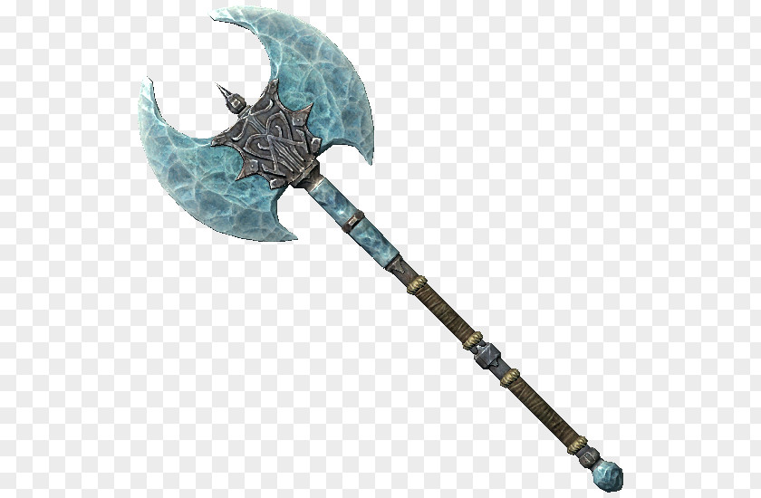 Weapon The Elder Scrolls V: Skyrim – Dragonborn Dawnguard IV: Shivering Isles Battle Axe PNG