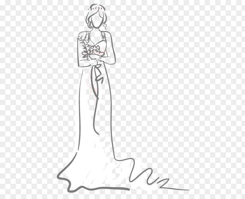 Bride Wedding Dress PNG