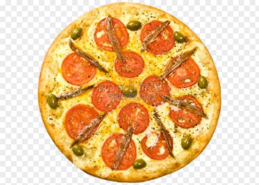 Pizza California-style Sicilian Focaccia Vegetarian Cuisine PNG