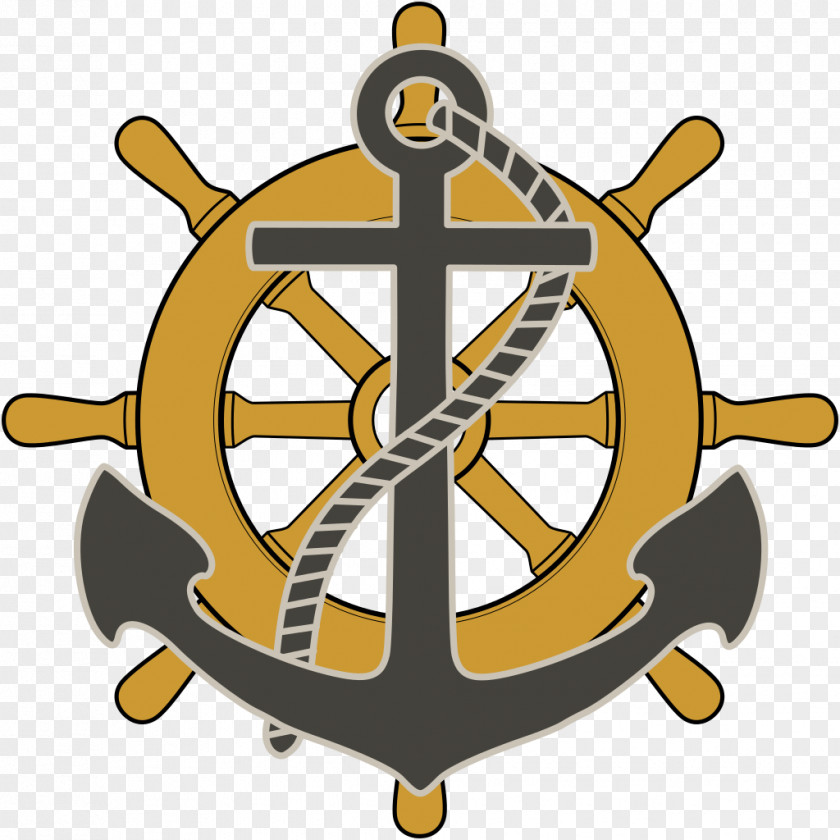 Anchor Ship's Wheel Steering Boat Clip Art PNG