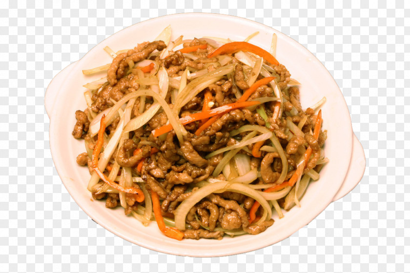 Black Pepper Beef Flavor Chow Mein Lo Yakisoba Fried Noodles Chinese PNG