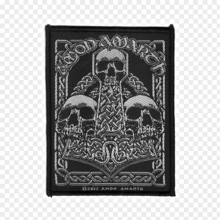 Death Metal Amon Amarth Heavy Surtur Rising Embroidered Patch Melodic PNG