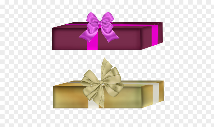 Gift Wrapping Ribbon Box Bag PNG