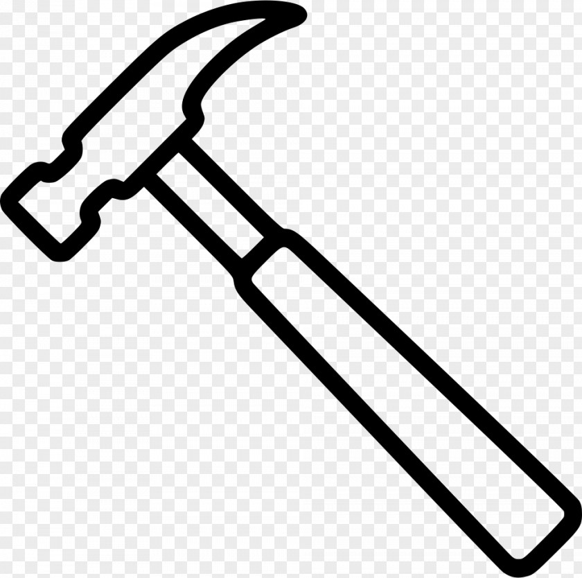 Hammers Line Art Building Tool PNG