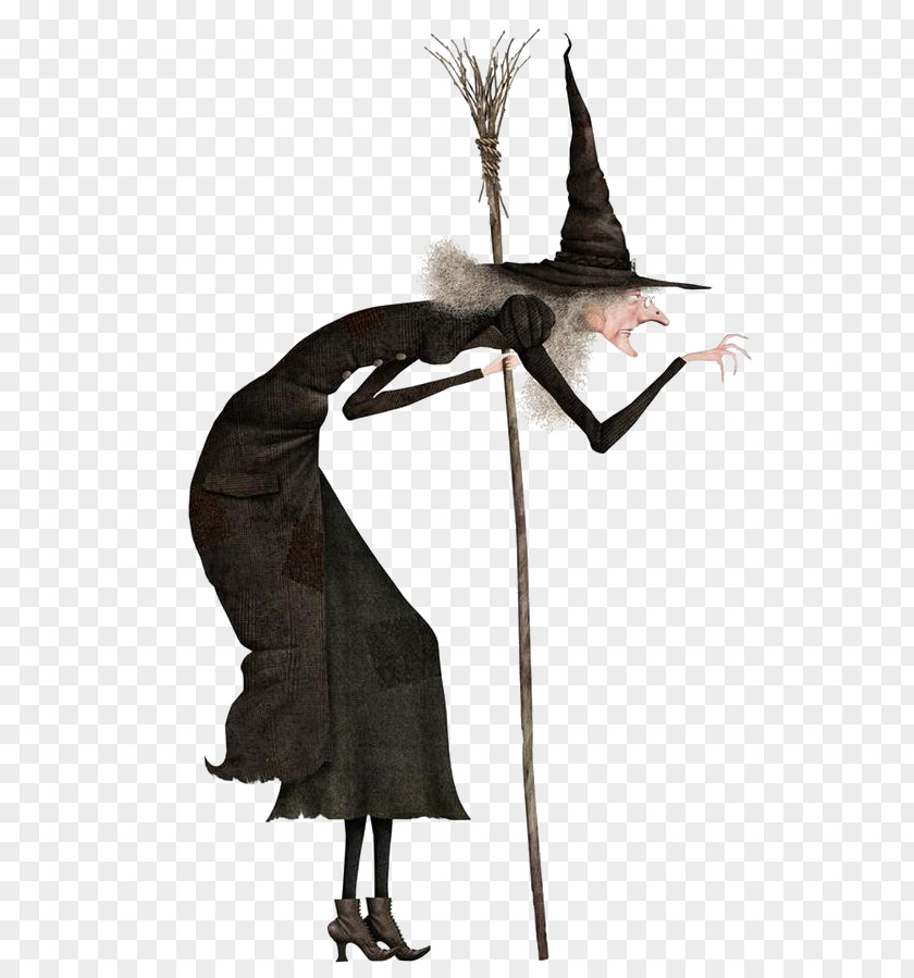 Hand Drawn Witch PNG drawn witch clipart PNG