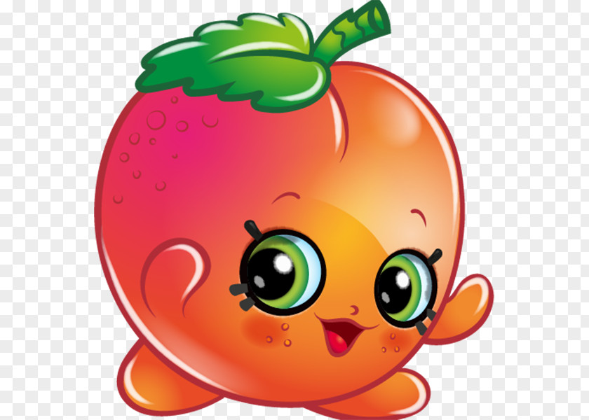 Apricot Fruit Shopkins Clip Art PNG