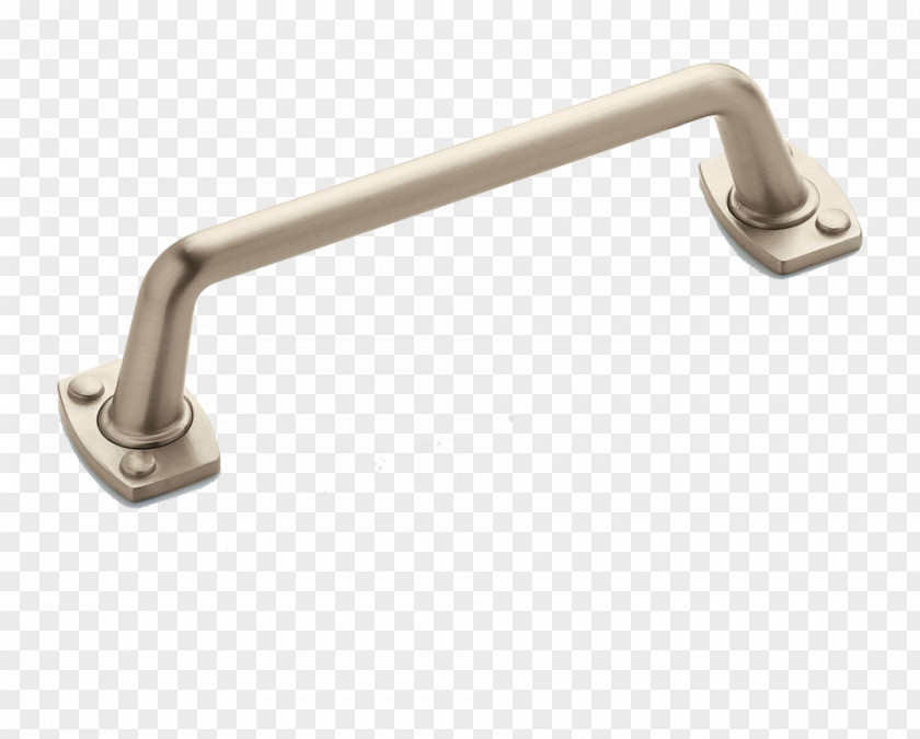 Drawer Pull Brushed Metal Cabinetry Handle Bronze PNG
