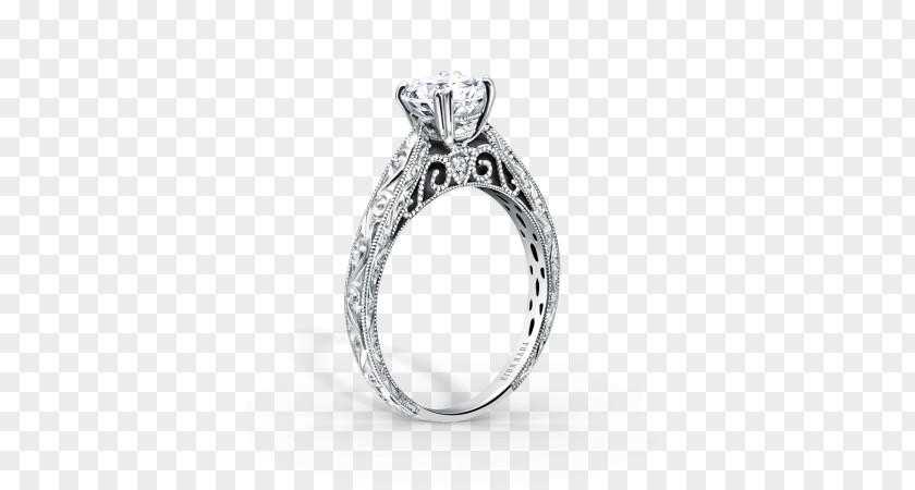 Platinum Ring Engagement Solitaire Wedding Jewellery PNG