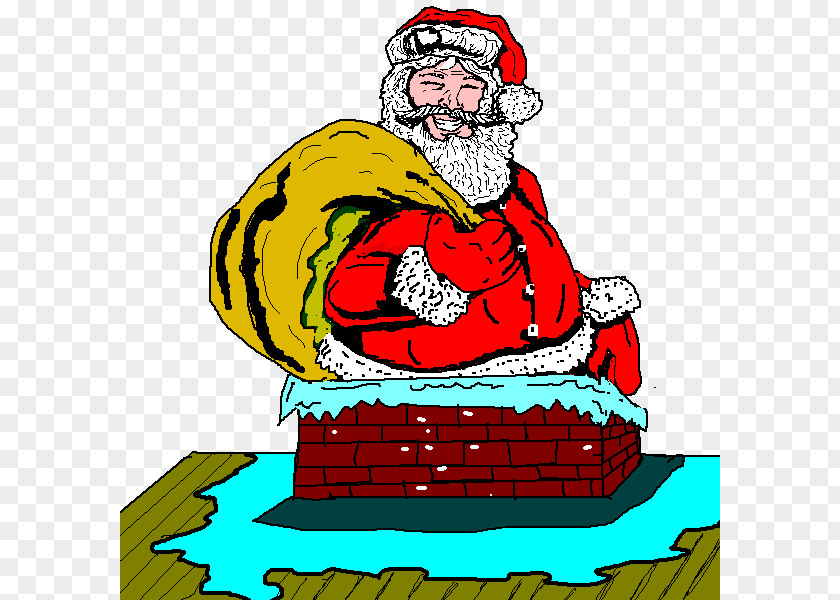 Santa Claus Cartoon Clip Art PNG