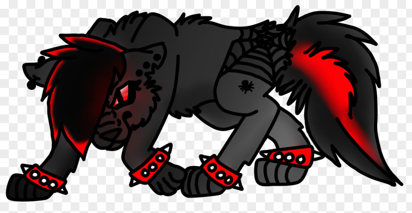 Spider Bite Demon Horse Cartoon Mammal PNG