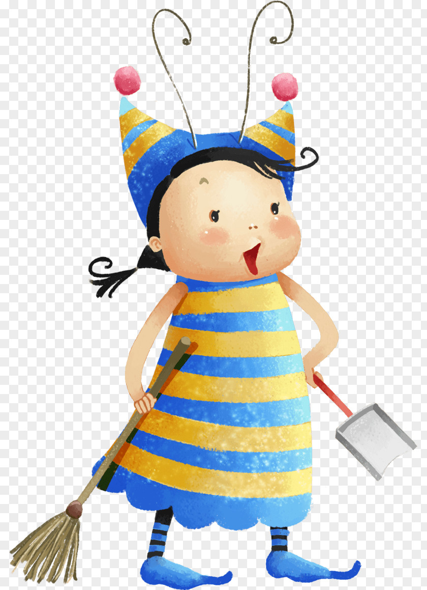 Sweeper Clip Art Illustration Drawing Image Cartoon PNG