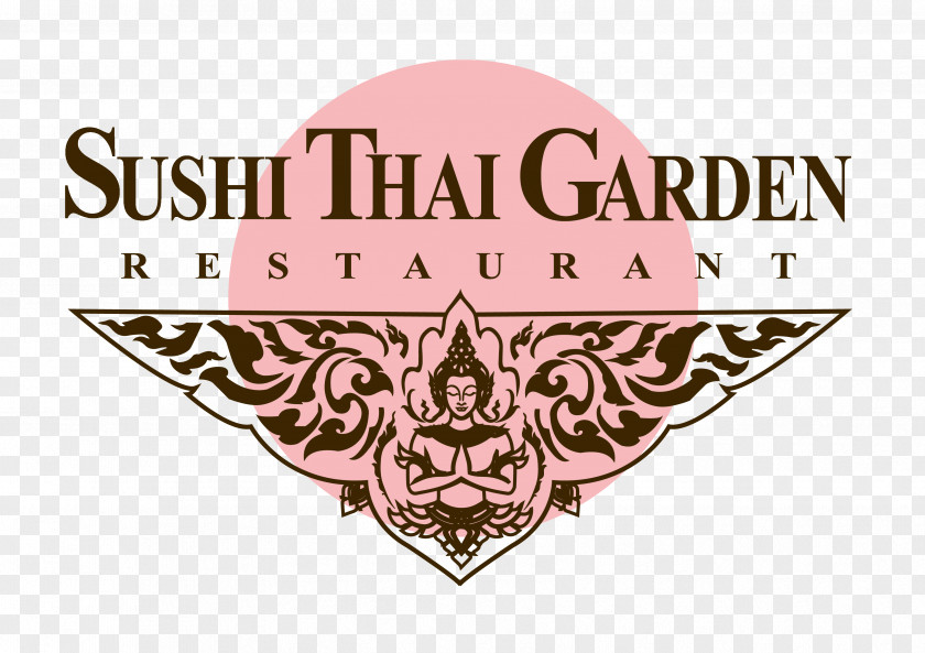 Thai Style Pattern Sushi Garden Cuisine Restaurant Pad Menu PNG