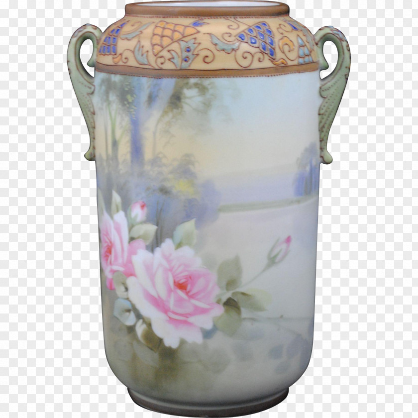 Vase Jug Lid Porcelain Pitcher PNG