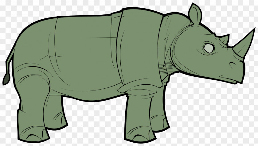 Green Rhino Cliparts Rhinoceros Borders And Frames Free Content Clip Art PNG