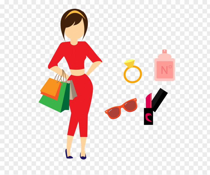Shopping For Women Icon PNG