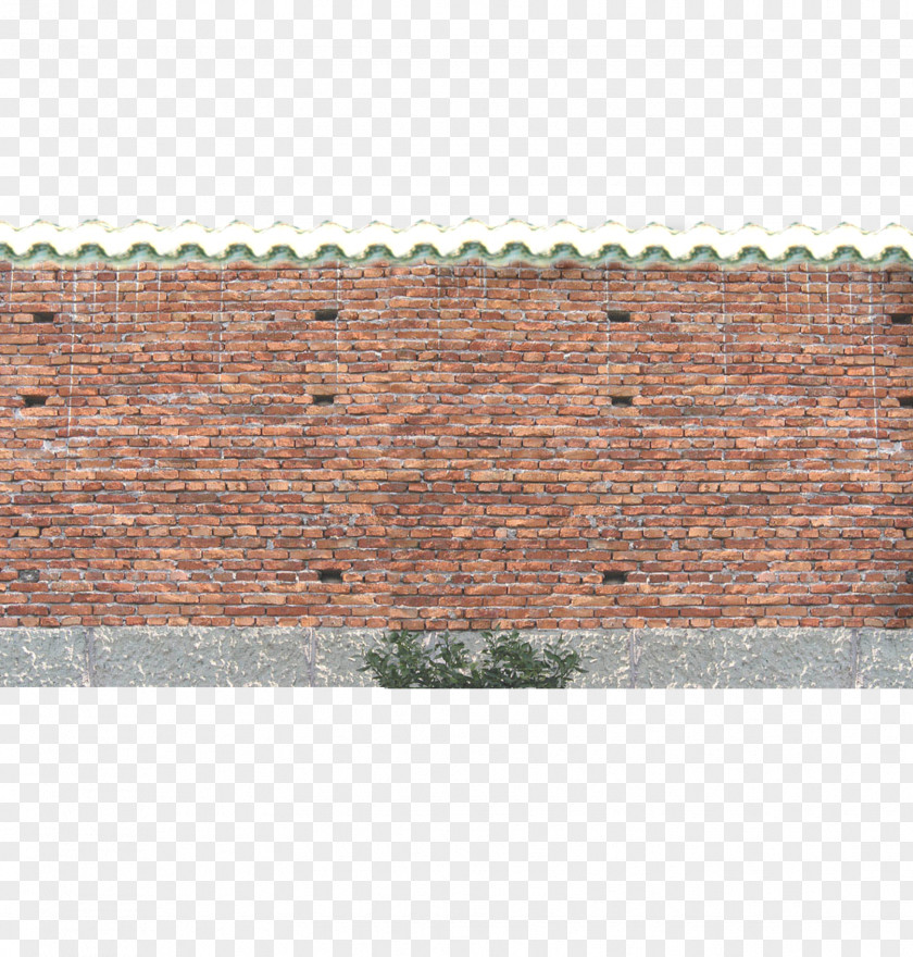 Chinese Style Red Brick Wall China Partition PNG