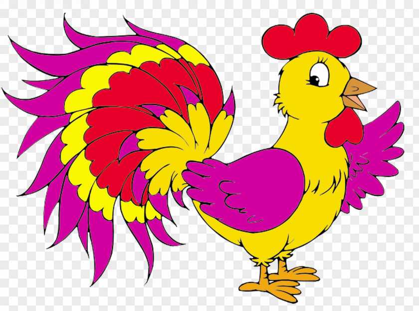 Cock Chicken Rooster Bantam Idea Clip Art PNG