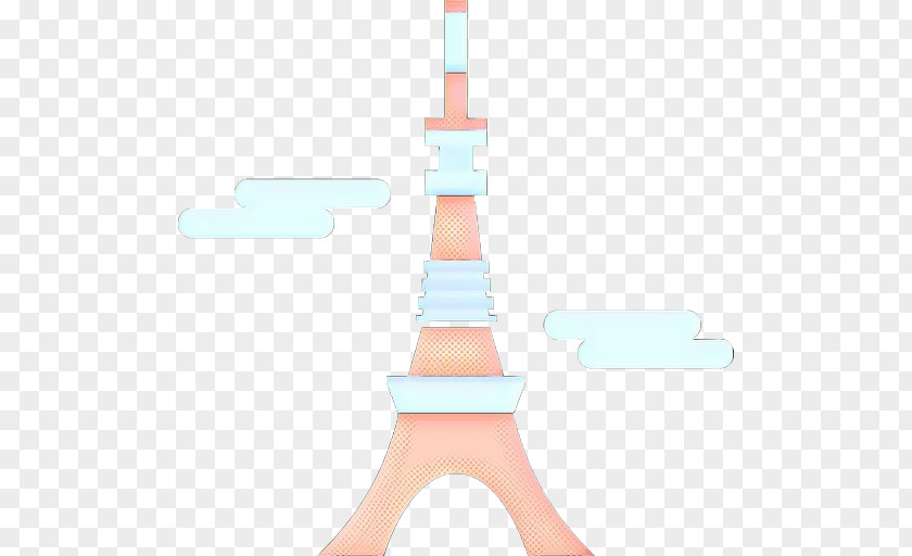 Tower Pink Vintage Background PNG