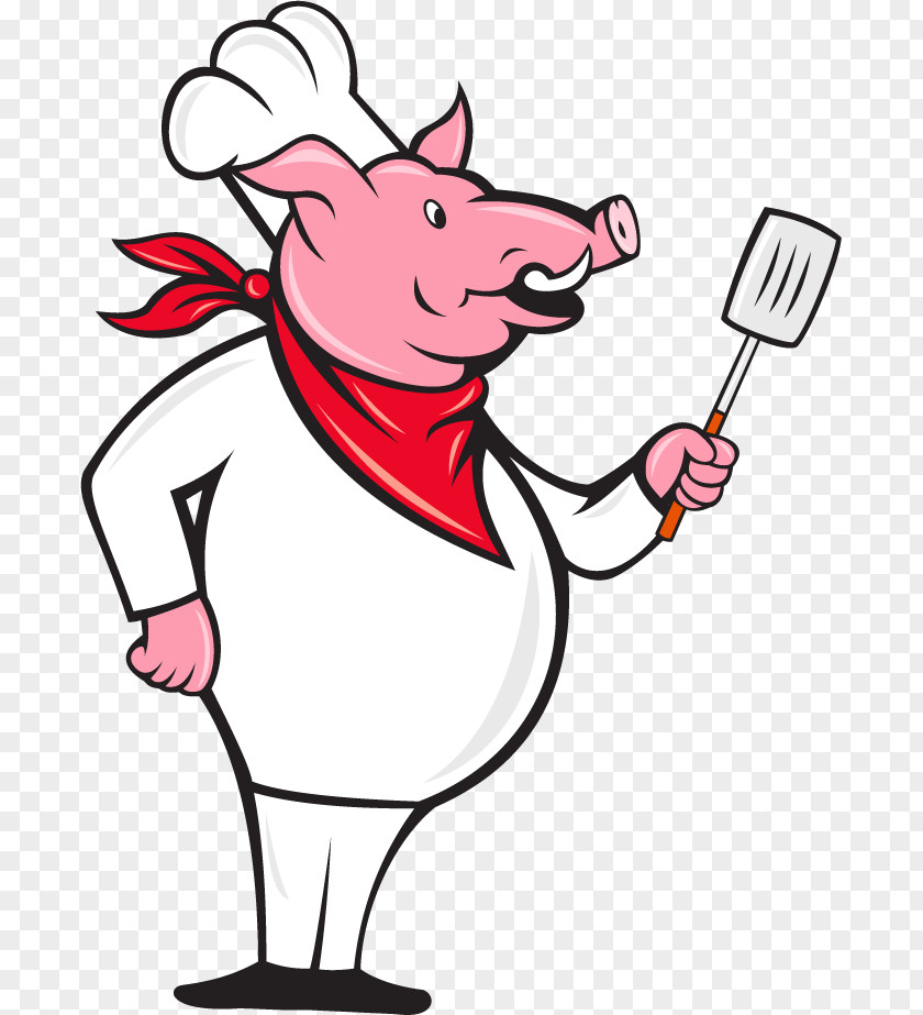 Vector Painted Boar Chef Wild Royalty-free Illustration PNG