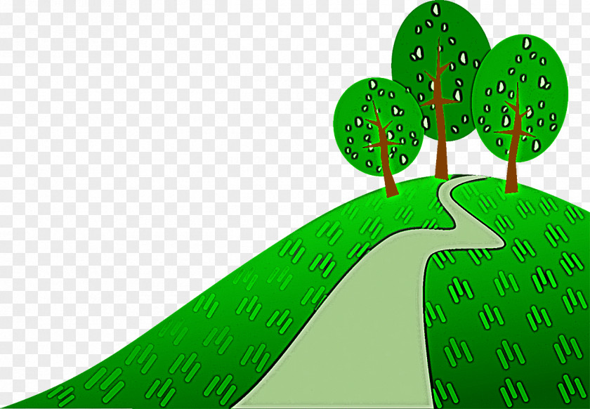 Animation Plant Green Leaf Tree Grass PNG