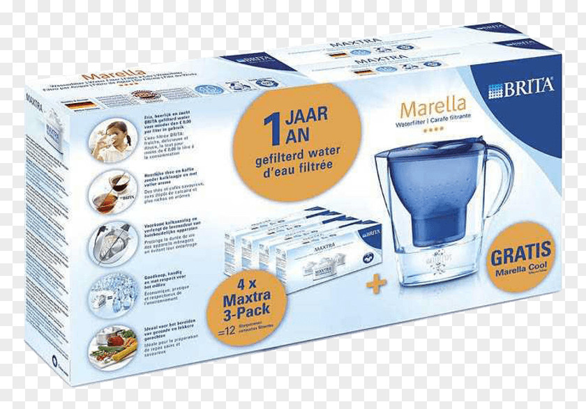 Drinkwater Small Appliance Blue Marella Jug Water PNG