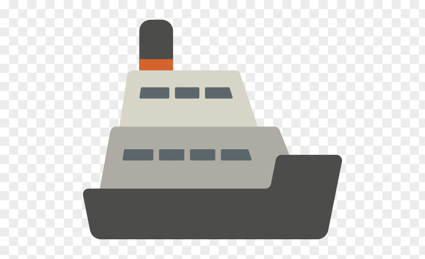 Passenger Ship Transport Icon PNG