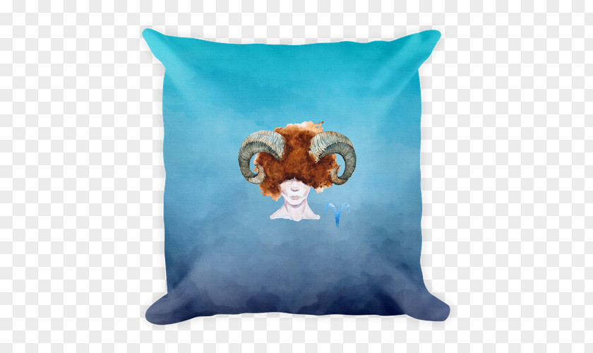 Pillow Horoscope Aries Pisces Capricorn PNG