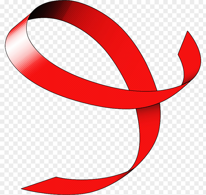Red Line Symbol Font Ribbon PNG