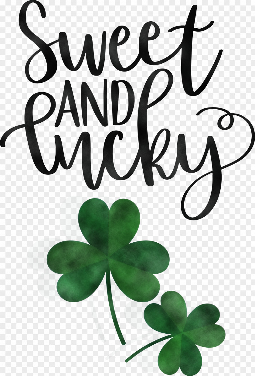 Sweet And Lucky St Patricks Day PNG