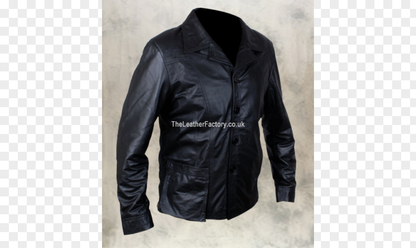 Brad Pitt Leather Jacket Coat Textile Material PNG