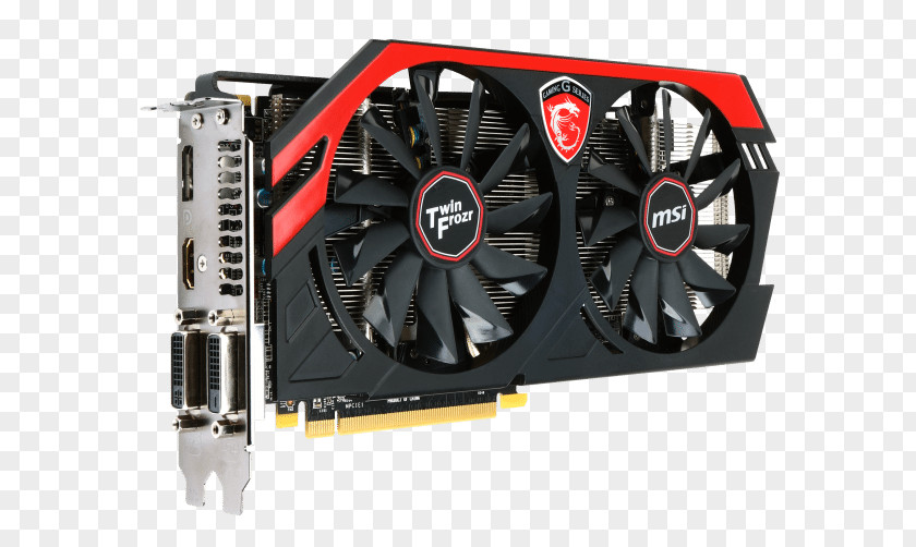 Computer Graphics Cards & Video Adapters AMD Radeon R9 270 Gaming Micro-Star International PNG