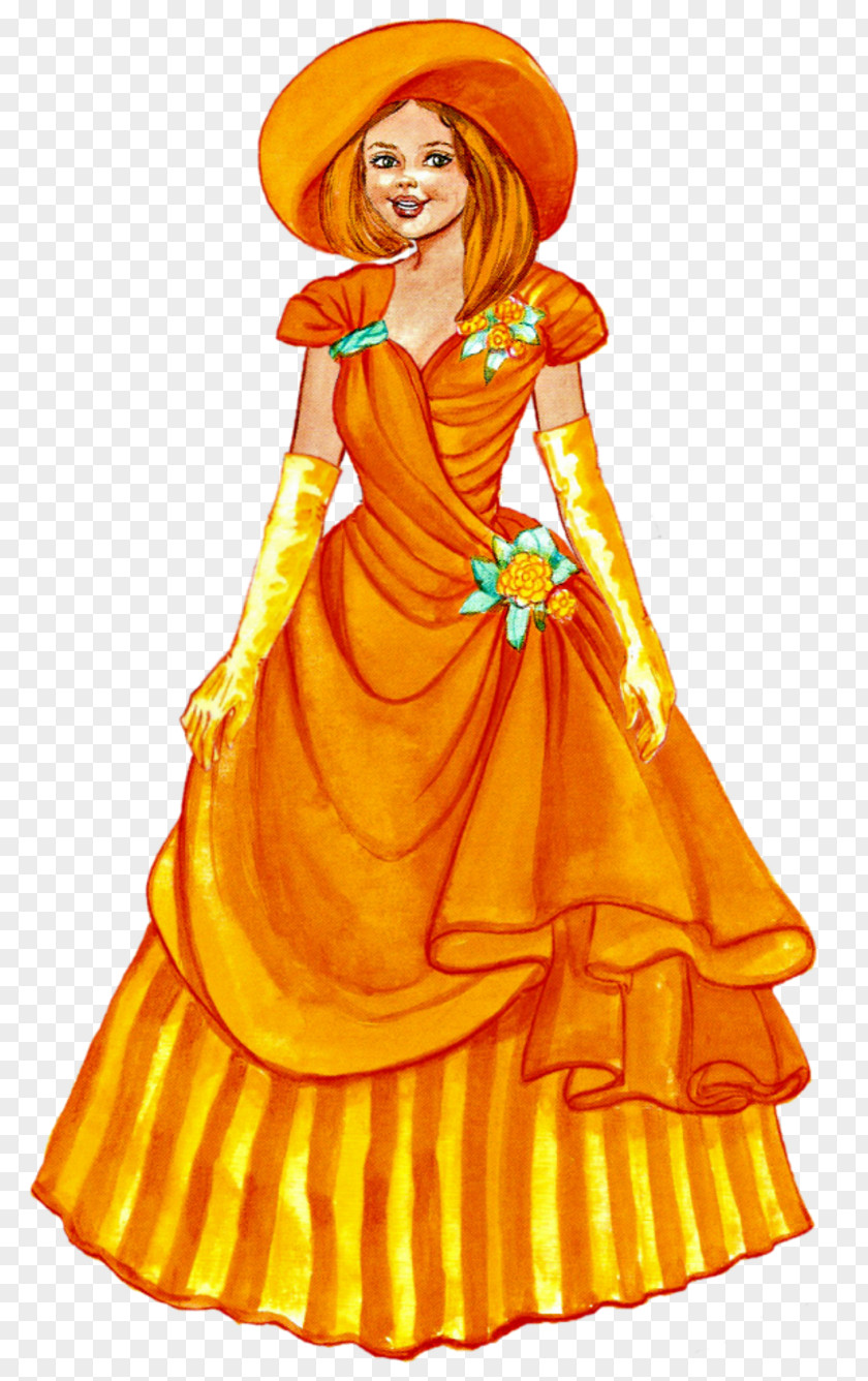 Dress Costume Design Gown Flower PNG