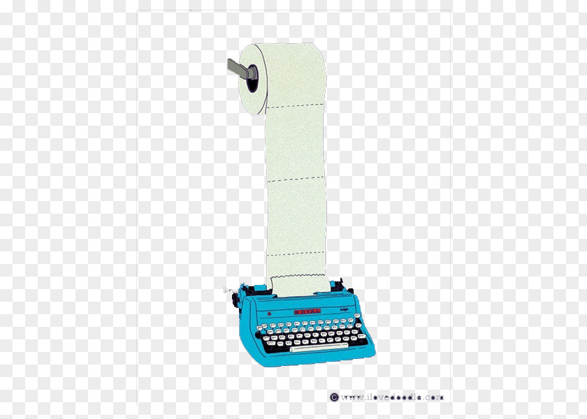 Toilet Paper And Printer Typewriter Typing PNG