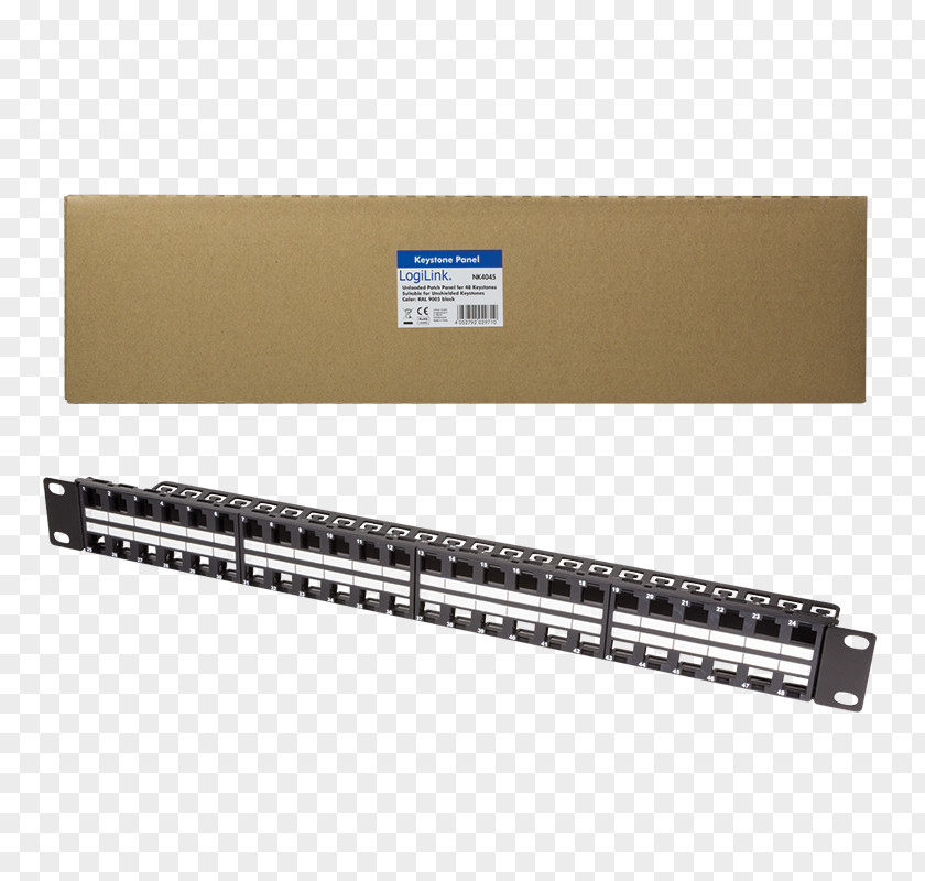 Cable Management Patch Panels Keystone Module Twisted Pair PNG