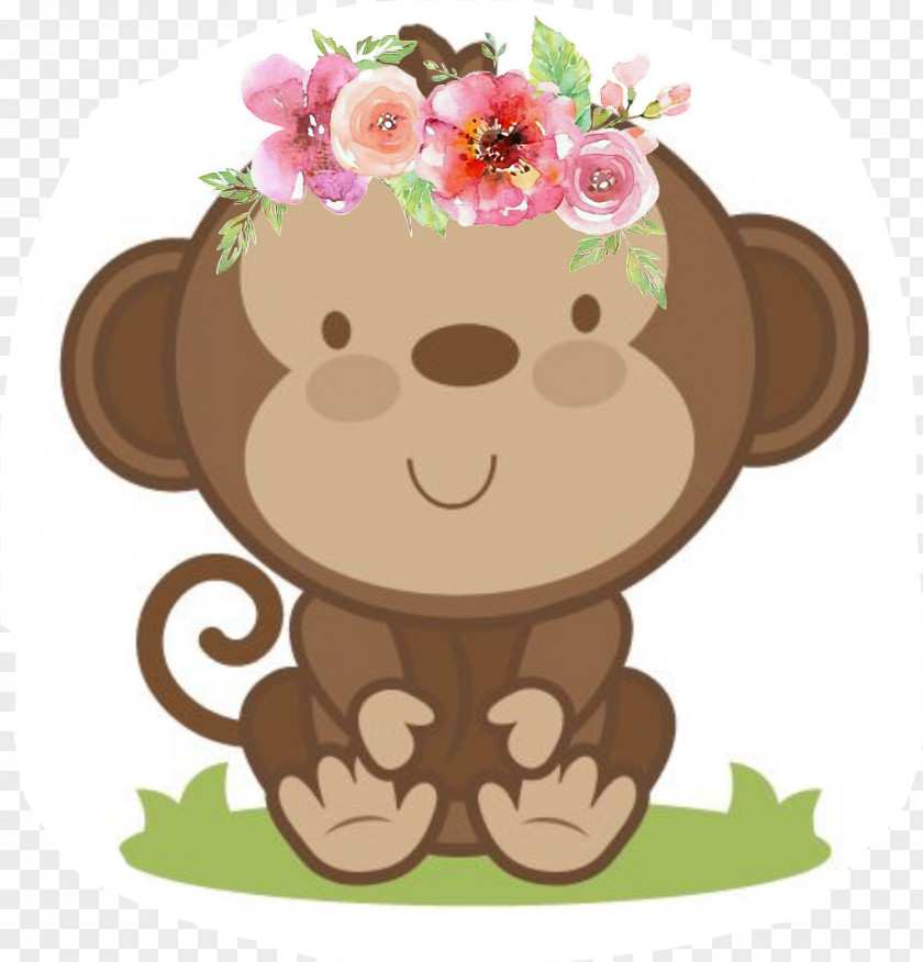 Monkey Clip Art Infant Image Child PNG