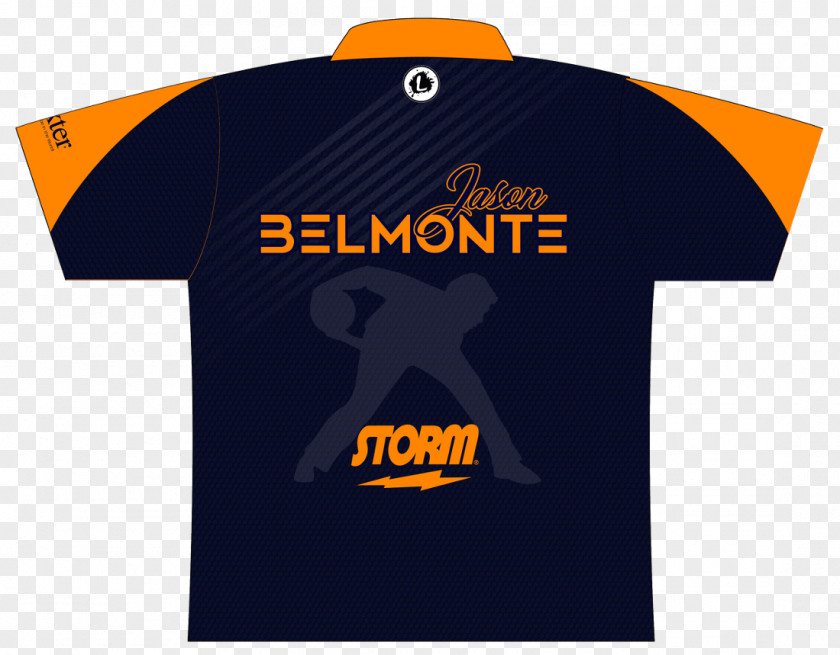 Storm Bowling Shirts Sports Fan Jersey T-shirt Logo Uniform Sleeve PNG