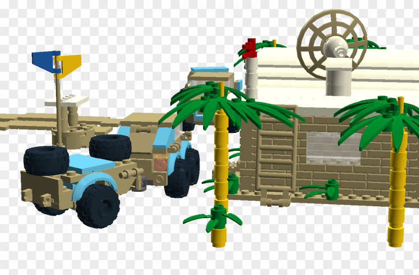 Desert Oasis Toy Vehicle PNG