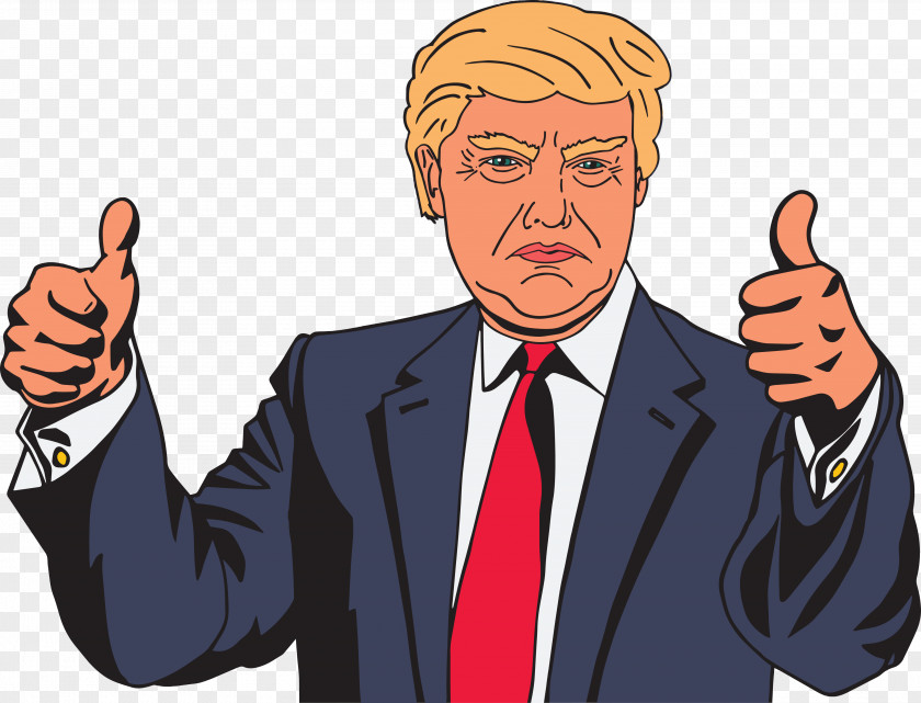 Donald Trump United States Cartoon Clip Art PNG