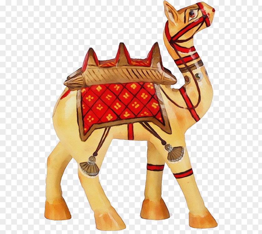 Fawn Livestock Camel Camelid Arabian Animal Figure Figurine PNG