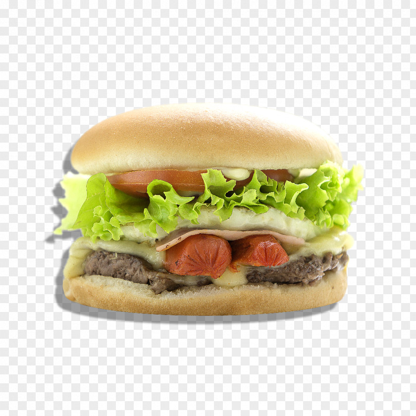 Ham Cheeseburger Whopper Fast Food Hamburger PNG