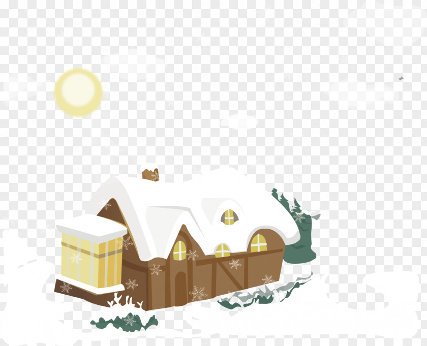 Housing Snow Vector Winter Daxue PNG