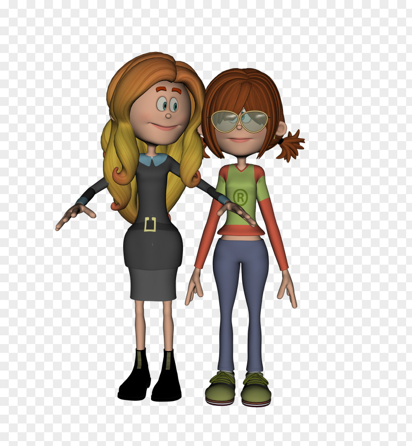 Mom And Daughter Child Cartoon Homo Sapiens Clip Art PNG