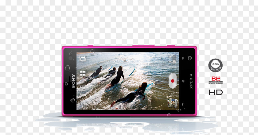 Phone Pink Sony Xperia S Acro Ericsson Mobile Android PNG