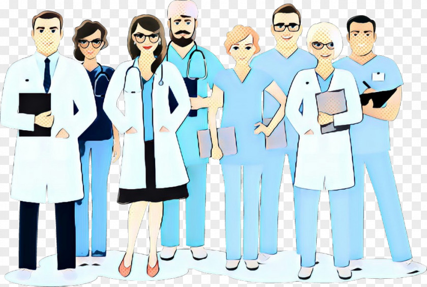 Service Whitecollar Worker Nurse Cartoon PNG