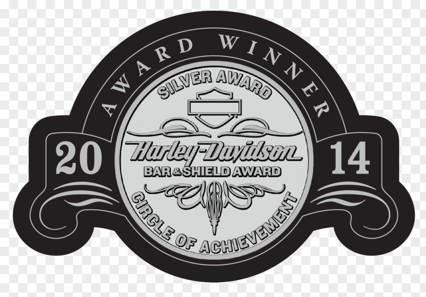 Silver Award Superstition Harley-Davidson Motorcycle California Car Dealership PNG